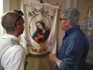 La visita al santuario della Madonna della pietà