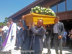 Tarquinia - I funerali di Marco Paglialunga