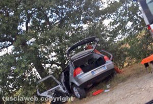 Tuscania - Incidente sulla Dogana