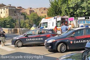 Civita Castellana - Persona precipita da ponte Clementino - Carabinieri e 118