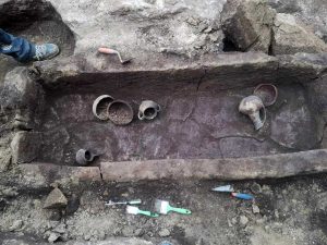 Capodimonte - Gli scavi archeologici nella zona delle Buccacce 