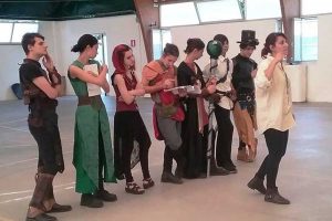 Viterbo - Giochi di ruolo al centro sportivo parrocchiale Sacro Cuore