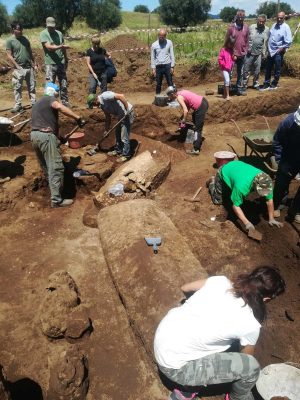 Capodimonte - Gli scavi archeologici nella zona delle Buccacce 