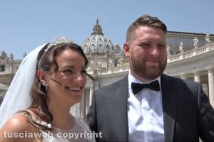 Roma - Il matrimonio di Diana Fochetti e Timoty Hook