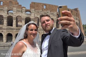 Roma - Il matrimonio di Diana Fochetti e Timoty Hook
