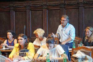 Viterbo - I banchi dell'opposizione
