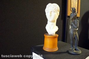 Museo greco-romano di Alessandria - Testa di Alessandro Magno e statuetta di Arpocrate