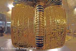 Viterbo - I geroglifici dei tesori di Tutankhamon