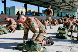 Cronaca - L'abilitazione al lancio degli allievi del corso Saldezza