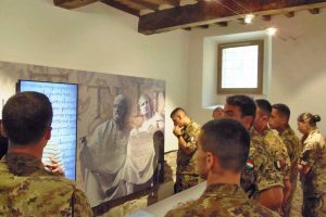Tuoro sul Trasimeno - Gli allievi marescialli sui luoghi della battaglia del Trasimeno