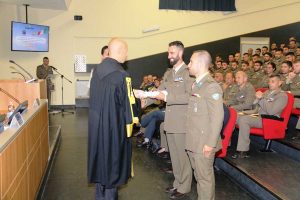 Viterbo - Laurea per i marescialli del 18esimo corso “Lealtà”