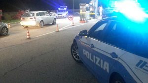 Viterbo - I controlli della polizia stradale