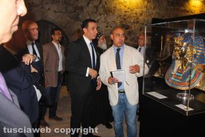 Viterbo - L'inaugurazione della mostra I tesori di Tutankhamon