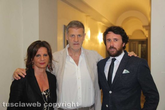 Laura Allegrini, Claudio Ubertini e Marco De Carolis