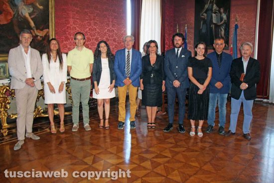 Viterbo - Comune - La giunta di Giovanni Arena