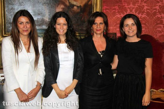 Alessia Mancini, Antonella Sberna, Laura Allegrini e Claudia Nunzi