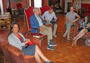 Viterbo - Comune - Prima riunione di giunta