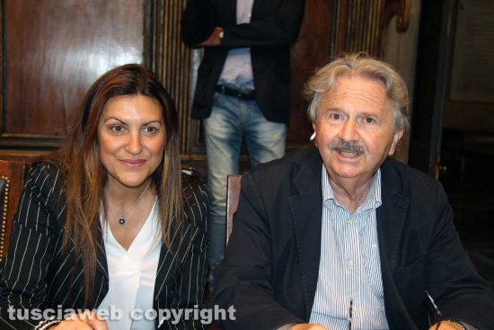 Viterbo - Consiglio comunale - Alessia Mancini e Paolo Barbieri