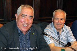 Viterbo - Consiglio comunale - Antonio Scardozzi e Valter Rinaldo Merli