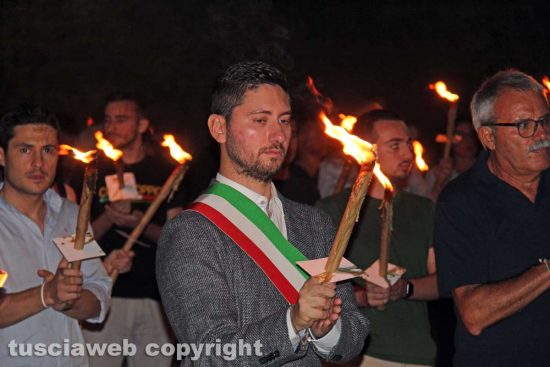 Viterbo - Fiaccolata in ricordo di Paolo Borsellino