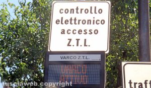 Viterbo - Il varco di via Chigi