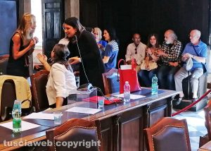 Viterbo - Frittelli, Ciambella e Minchella discutono in consiglio comunale