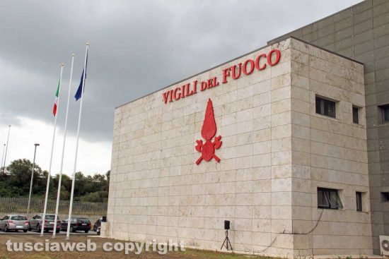 Viterbo - La nuova caserma dei vigili del fuoco