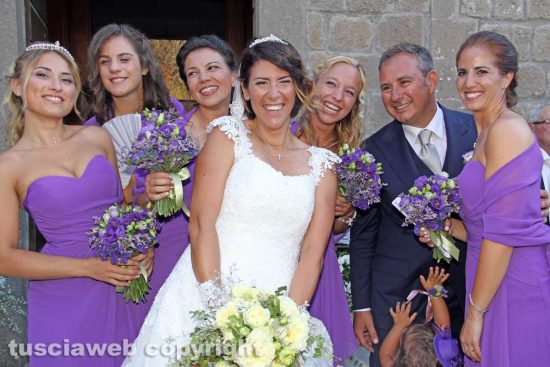 Viterbo - Il matrimonio di Domenico Merlani e Federica Breda
