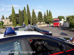 Montefiascone - Autoarticolato in panne sulla Cassia Nord