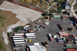 Civitavecchia - Guardia di finanza - Rifiuti speciali abbandonati - sequestro area