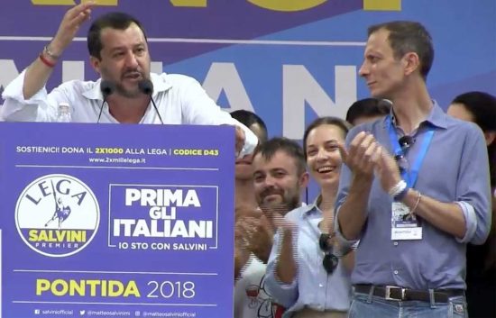 Matteo Salvini - Pontida 2018