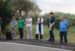 Bassano in Teverina - L'inaugurazione del nuovo marciapiede
