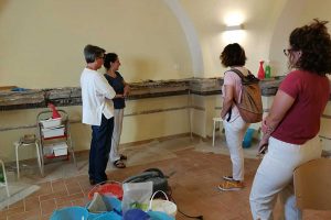 Viterbo - Gli studenti dell'Unitus al lavoro nella biblioteca