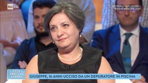 Paola Centamore alla Vita in diretta