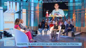 Paola Centamore alla Vita in diretta