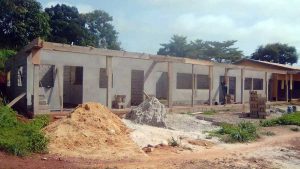 Camerun - I lavori alla scuola primaria Saint Jean
