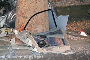 Viterbo - L'incidente a viale Trieste