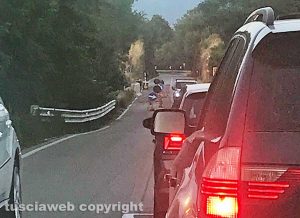 Vetralla - Traffico sull'Aurelia bis