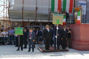Leonessa - Le Penne nere viterbesi presenti al raduno alpini di Leonessa