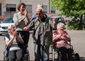 L'iniziativa al centro geriatrico Giovanni XXIII
