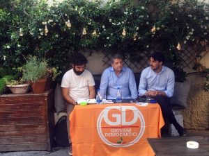 Viterbo - L'incontro dei Giovani democratici