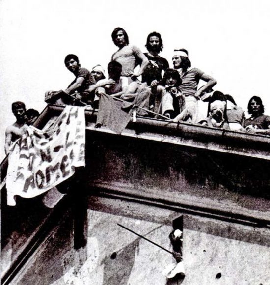 Una sommossa carceraria degli anni '70