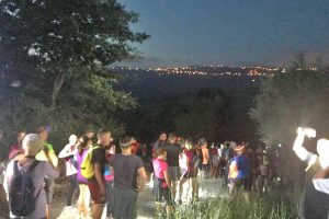 Montefiascone - la camminata solidale in notturna