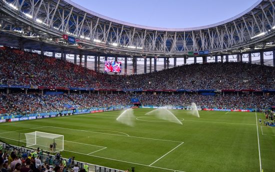 Lo stadio di Novgorod