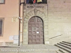 Viterbo - Il Museo Civico chiuso a Ferragosto