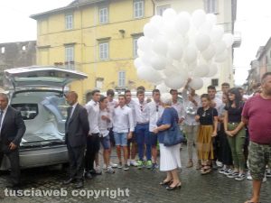 Ronciglione - I funerali di Alessandro Moretti