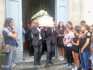 Ronciglione - I funerali di Alessandro Moretti