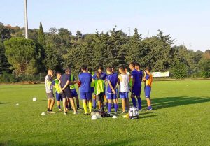 Calcio - Montefiascone - L'allenamento della squadra 2003