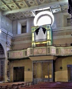 Valentano - L'organo nella chiesa collegiata