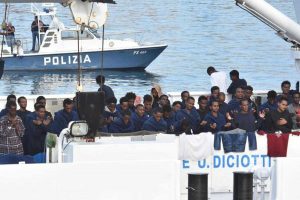 La nave Diciotti